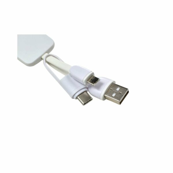 Kabel do ładowania USB typu C - biały