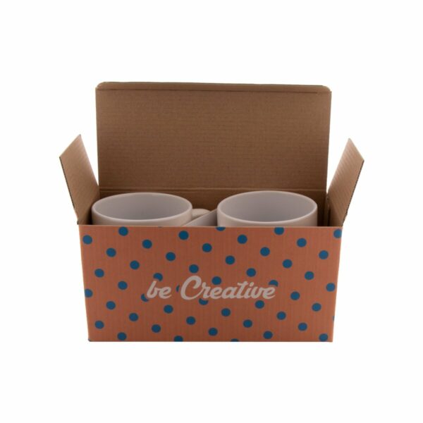 CreaBox Mug Double - personalizowane pudełko na dwa kubki [AP716180-01]