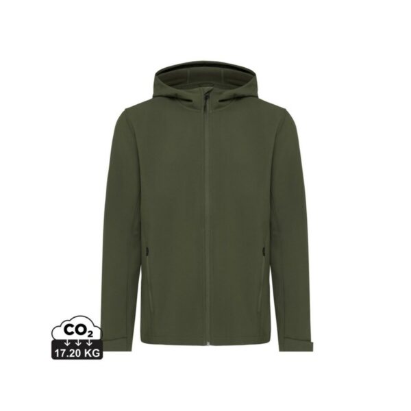 Męska kurtka softshell Iqoniq Makalu AWARE™ - khaki