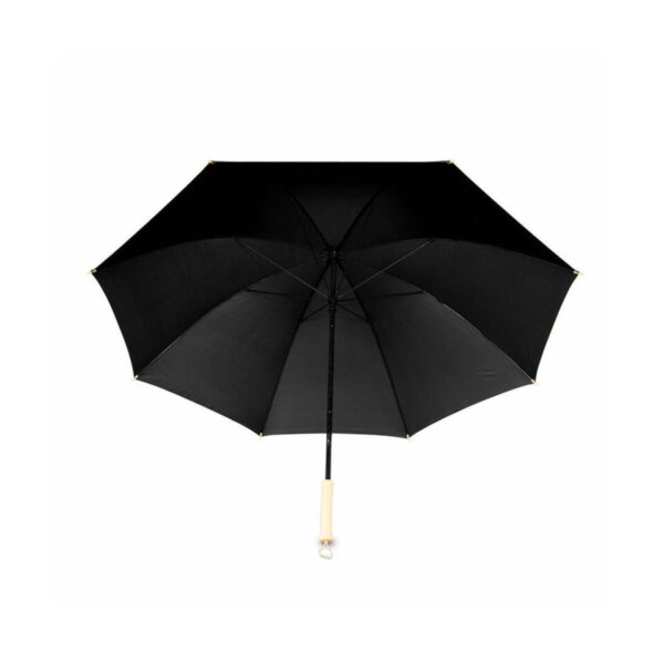 Parasol manualny RPET | Keelan - czarny