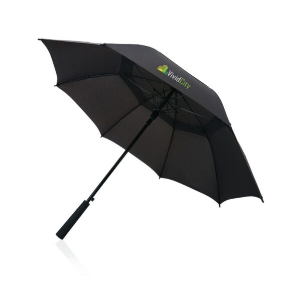 Parasol sztormowy 23" Swiss Peak Tornado AWARE™ - czarny