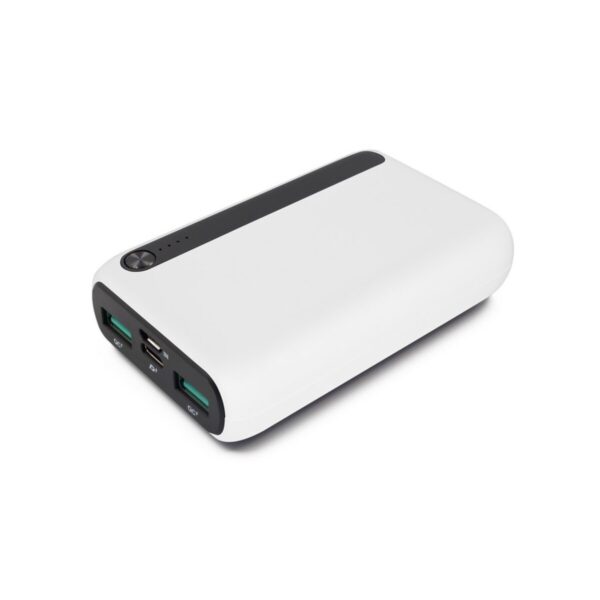 Power bank 10000 mAh | Dashonte - biały