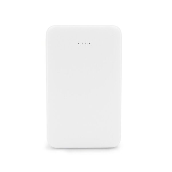 Power bank 5000 mAh ze zintegrowanymi kablami