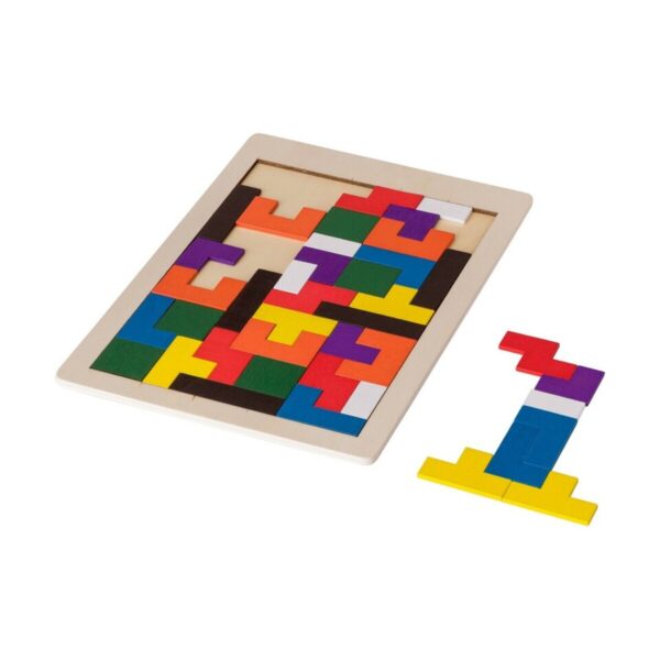 Puzzle - brązowy