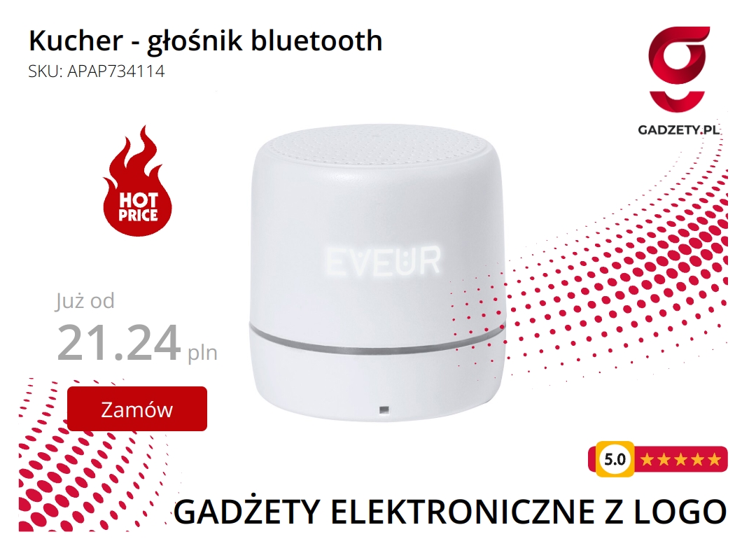 Kucher - głośnik bluetooth w wysokiej jakości